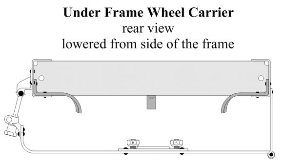 Under Frame Wheel Carrier Installation Type