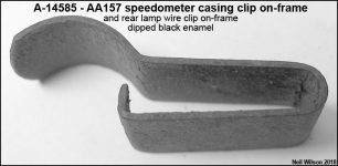 A-14585 Speedometer Casing Clip - AA157