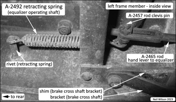 Fig 12 – Equalizer Operating Shaft Retracting Spring