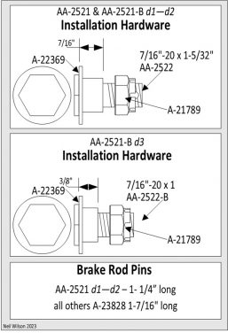 Fig 9 – Rocker Arm Hardware