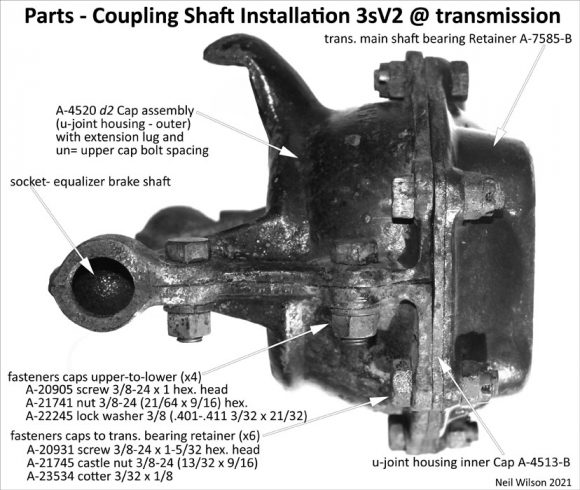 Parts - Coupling Shaft Installation 3sV2 @ 3-speed