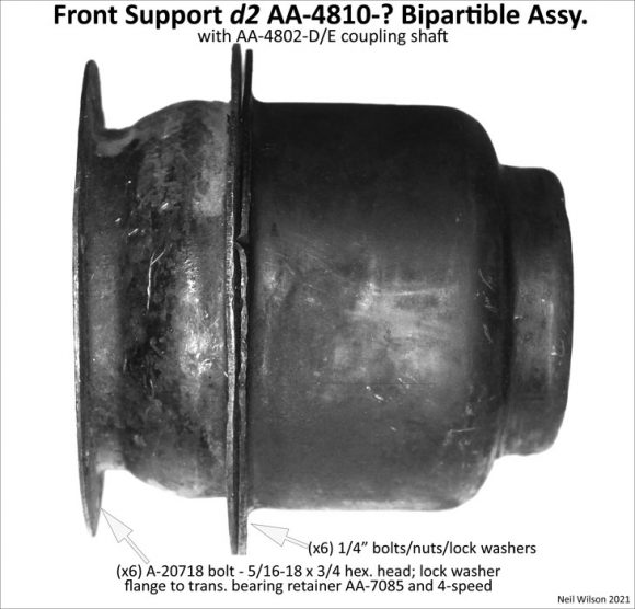Front Support d2 (coupling shaft) AA-4810-?