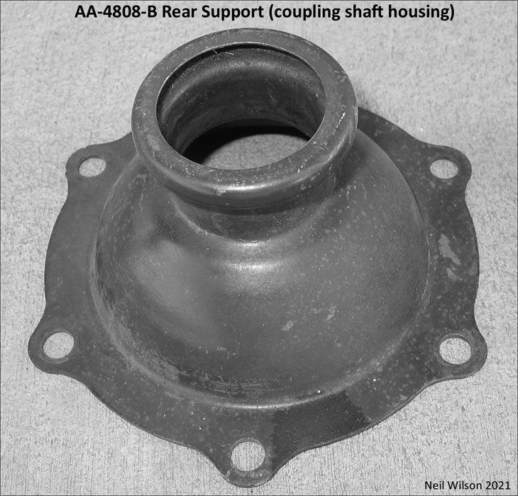 AA-4808-B Rear Support (coupling shaft)