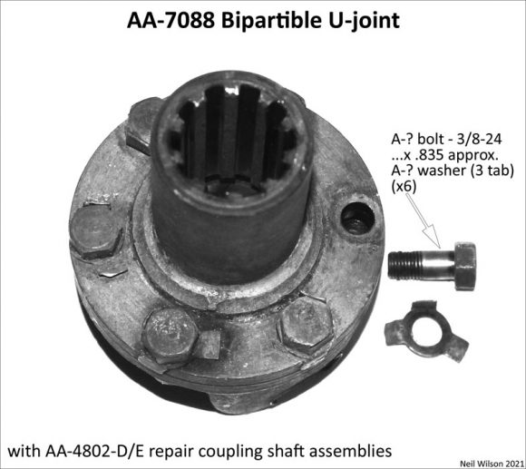 AA-7088 Bipartible U-joint
