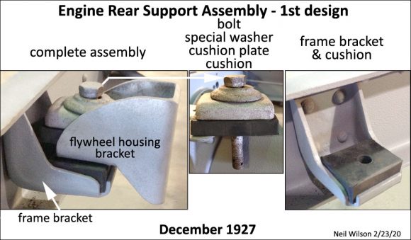 1st Rear Engine Support Assembly