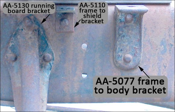 AA-5077 Frame to Body Bracket Example