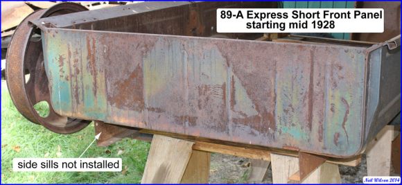 89-A Express Short Front Panel