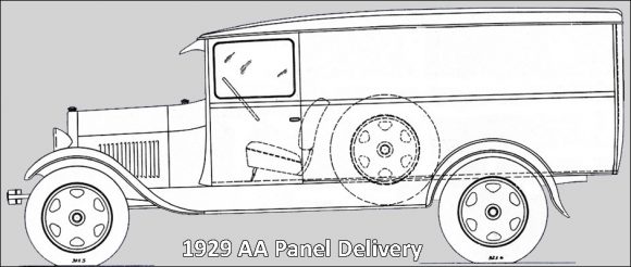 1929 85-A Panel Delivery