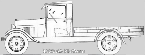 1929 AA 88-A Platform and 82-A Closed Cab